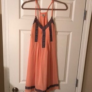 Coral boutique dress